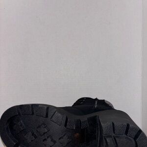 Black Lace-Up Women's Boots